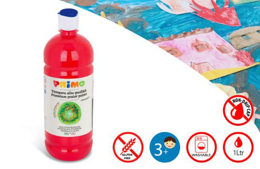 Picture of PRIMO 1000ML POSTER PAINT MAGENTA RED